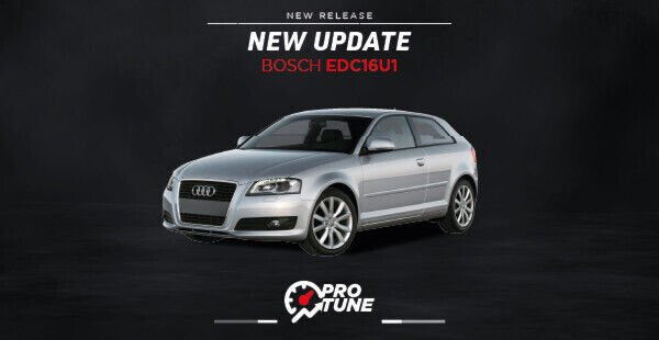 Bosch EDC16U1: updated settings and ProTune for VAG Group diesel engines