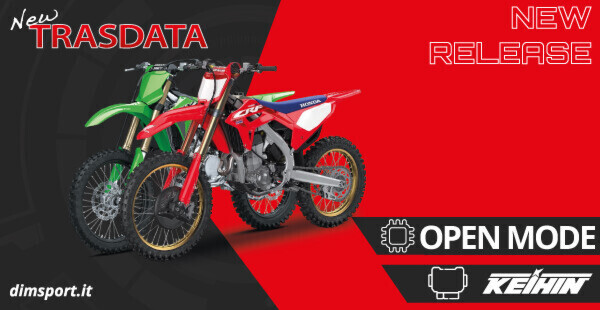 HONDA CRF and KAWASAKI KX: NOW ALSO WITH NEW TRASDATA!